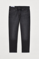 HM  Slim Straight Cropped Jeans