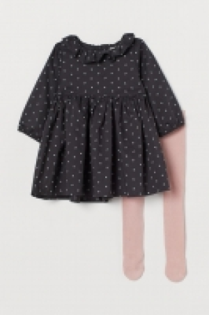 HM  Kleid und Strumpfhose