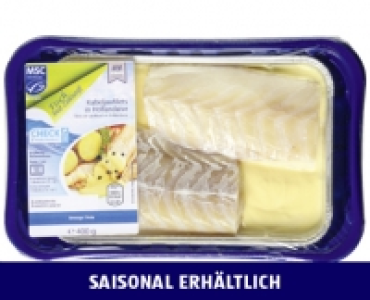 Aldi Suisse  MSC KABELJAU FILET IN HOLLANDAISESAUCE