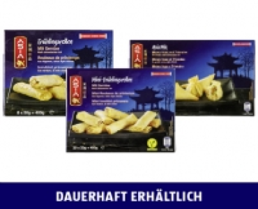 ASIA FRÜHLINGSROLLEN/ASIA MIX CHF 3.89