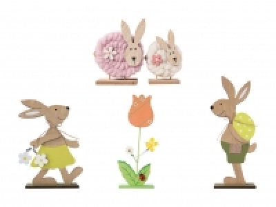 Lidl  Holz-Dekosortiment Ostern