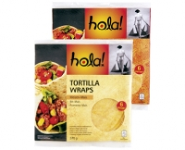 HOLA! TORTILLA WRAPS CHF 1.49