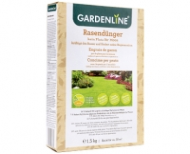 Aldi Suisse  GARDENLINE® RASENDÜNGER «KEIN PLATZ FÜR MOOS»