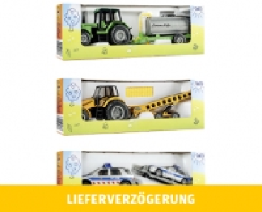 Aldi Suisse  TOYLINO TRAKTOREN-GELÄNDEWAGEN-SET