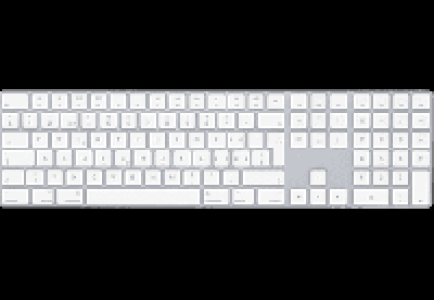 MediaMarkt Apple APPLE Magic Keyboard - Tastatur (Weiss)