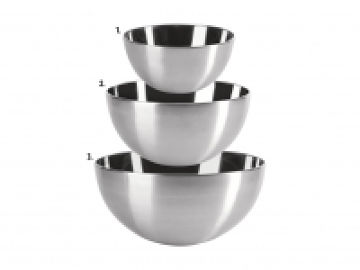 Edelstahl-Schüssel-Set, 3-teilig CHF 12.99