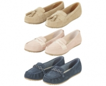 BLUE MOTION LEDER-MOKASSINS