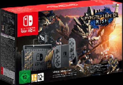 MediaMarkt Nintendo Switch Monster Hunter Rise Edition - Spielekonsole - Schwarz/Grau