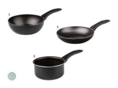 Lidl  Mini Aluminium Wok/Aluminium Minipfanne/Mini Stielkasserolle