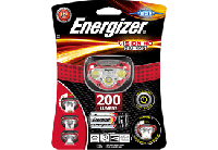 MediaMarkt Energizer ENERGIZER E300280501 - Stirnlampe (Rot/Grau)
