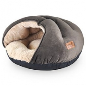 Freezack Katzenhöhle Decay braun mit weichem Plüsch 53.5x48cm CHF 49.90