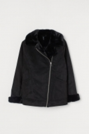 Jacke mit Faux-fur-Kragen CHF 39.95