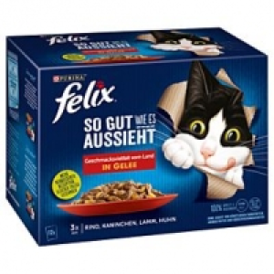 Qualipet  Felix So gut wie es aussieht Fleischauswahl in Gelee