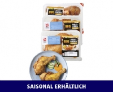 BBQ POULET-FLÜGEL/-SCHENKEL/-SCHLEGEL GEWÜRZT CHF 3.69
