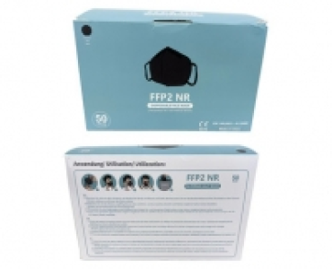 FFP2 ATEMSCHUTZMASKEN SCHWARZ