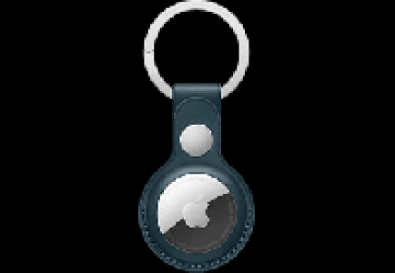 MediaMarkt Apple APPLE AIRTAG LEATHER KEY RING B.BLUE - AirTag Anhänger (Baltischblau)