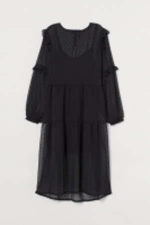 Kleid mit Volants