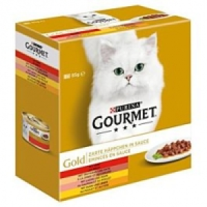 Qualipet  Gourmet Zarte Häppchen in Sauce - 8x85g