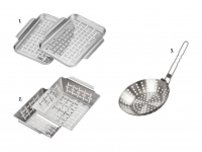 Lidl  Grillschalen, 2er/Grillpfanne