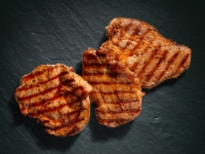 Lidl  Schweinehals-Steaks gewürzt