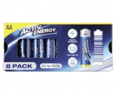 ACTIV ENERGY® BATTERIEN ALKALINE