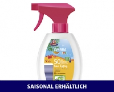 Aldi Suisse  OMBRA SUN KINDERSONNENSCHUTZ TRIGGER LSF 50+