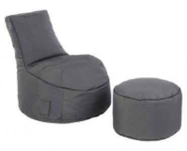LIVING STYLE SITZSACK MIT HOCKER