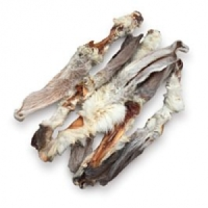 bePure Kaninchenohren mit Fell 100g