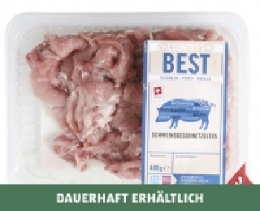 Aldi Suisse  COUNTRYS BEST SCHWEINS-GESCHNETZELTES