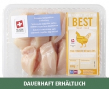 COUNTRYS BEST POULETBRUST MÉDAILLONS CHF 6.99