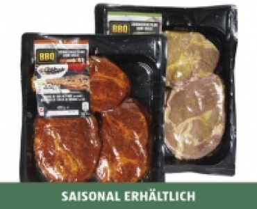 Aldi Suisse  BBQ SCHWEINSSTEAKS VOM HALS