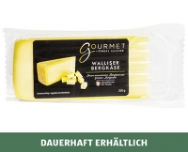 Aldi Suisse  GOURMET WALLISER BERGKÄSE