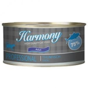 Qualipet  Harmony Cat Professional Nassfutter Thunfisch 24x75g
