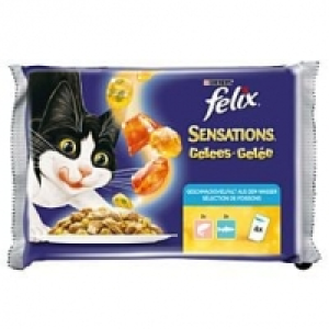 Felix Sensations Gelée Geschmacksvielfalt aus dem Wasser 10x4x100g