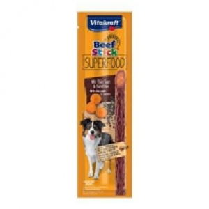 Vitakraft Hundesnack Beef Stick Superfood Karotte&Chia