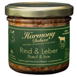 Harmony Cat Deluxe Nassfutter Rind mit Leber