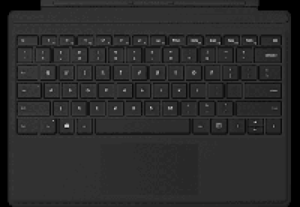 MediaMarkt Microsoft MICROSOFT SPro Type Cover - Tastatur (Schwarz)