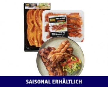 Aldi Suisse  BBQ GRILLSPECK/ GRILLSPIESS