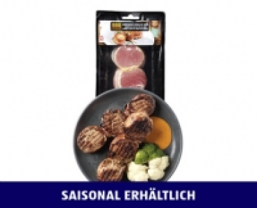 BBQ SCHWEINSFILET- MÉDAILLONS MIT SPECK