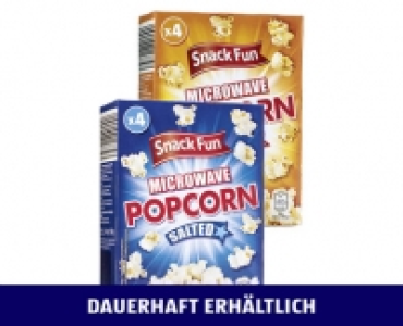 Aldi Suisse  SNACK FUN MIKROWELLENPOPCORN