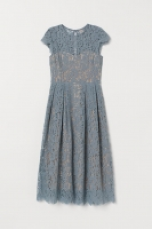 HM  Wadenlanges Spitzenkleid