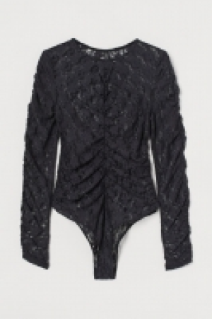Drapierter Body aus Spitze
