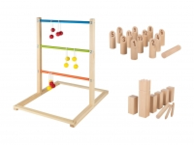 Holzoutdoorspiele-Set