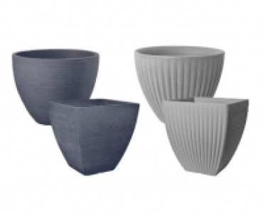 BELAVI® RILLEN-PFLANZTOPF AUS KUNSTSTOFF