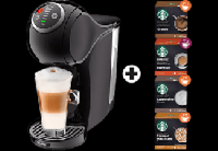 DE-LONGHI EDG315.B Genio S Plus Starter Kit - Kapselmaschine (Schwarz) CHF 89.95