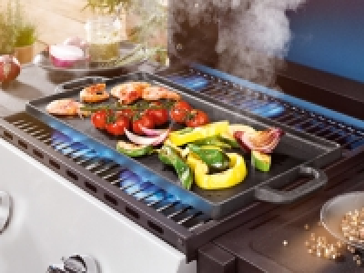 Gusseisen-Grillplatte