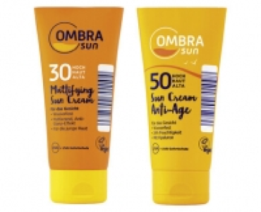 OMBRA SUN SONNENSCHUTZ ANTI- AGE/ MATTIEREND