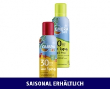 Aldi Suisse  OMBIA SUN SONNENSPRAYSORTIMENT LSF 30