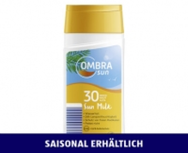 Aldi Suisse  OMBIA SUN SONNENMILCH CLASSIC LSF 30