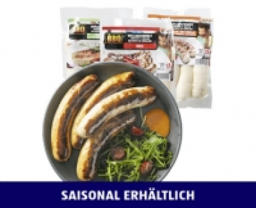 BBQ BRATWURSTSPEZIALITÄTEN